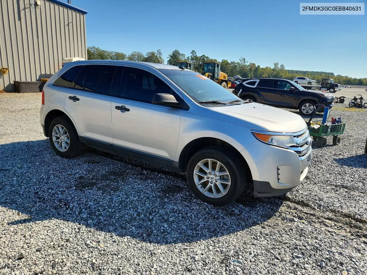 2014 FORD EDGE VIN 2FMDK3GC0EBB40631 — фото 4