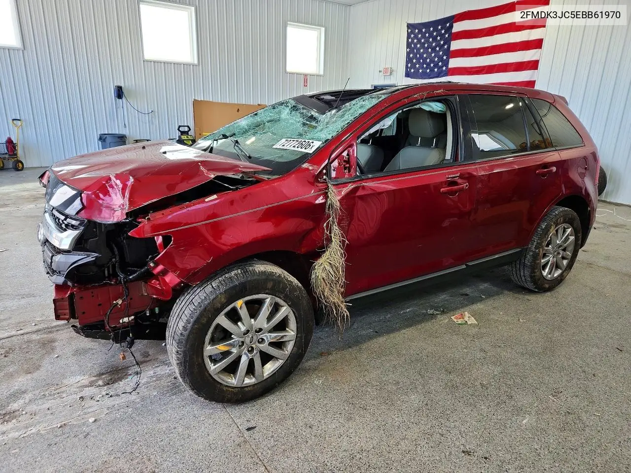 FORD EDGE 2014, VIN 2FMDK3JC5EBB61970