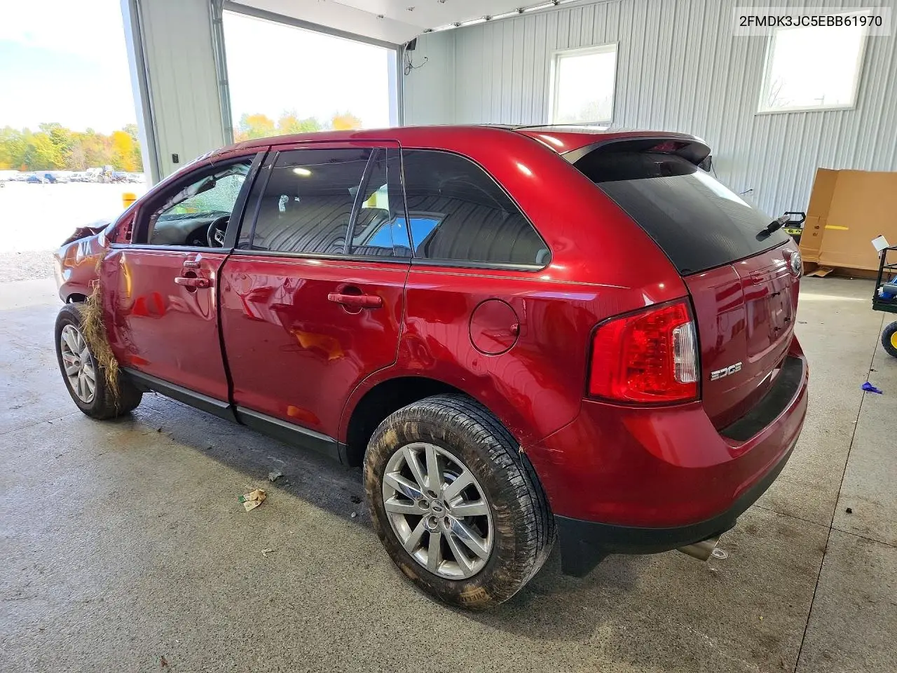 2014 FORD EDGE VIN 2FMDK3JC5EBB61970 — фото 2