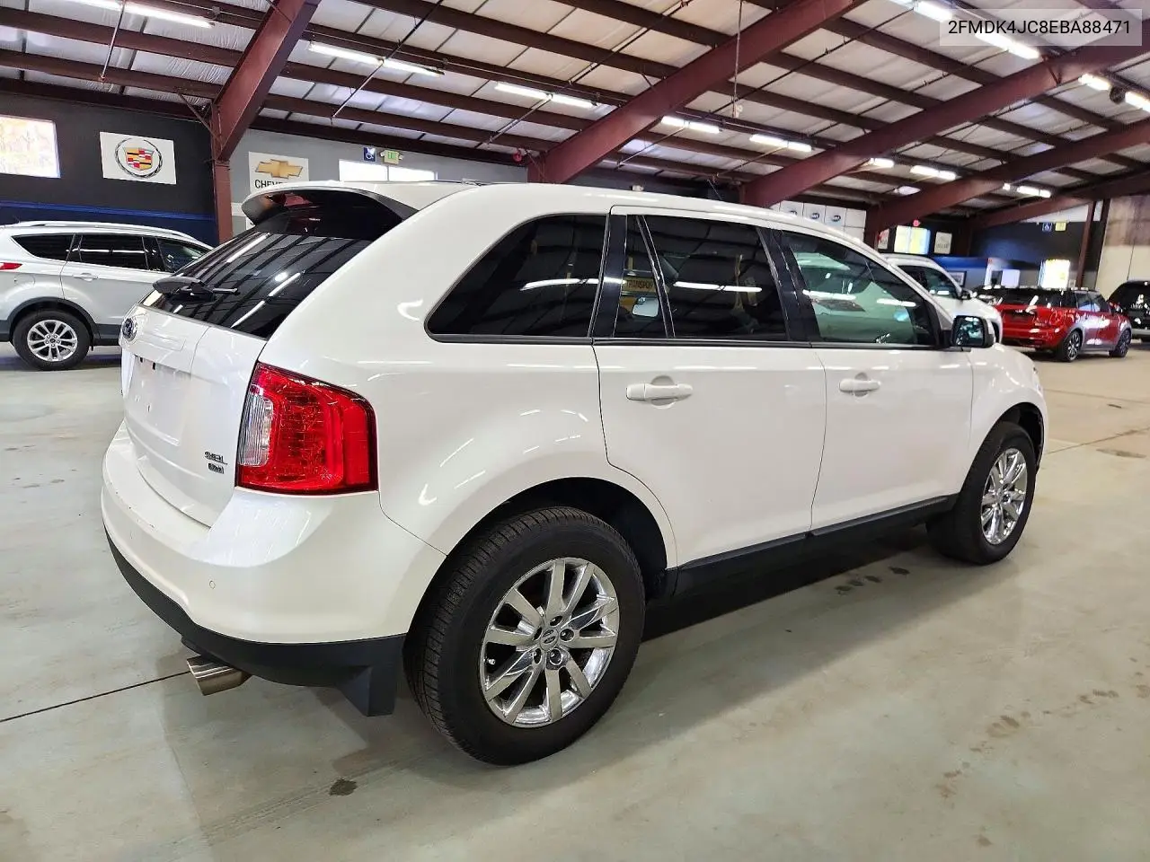 2014 FORD EDGE VIN 2FMDK4JC8EBA88471 — фото 3