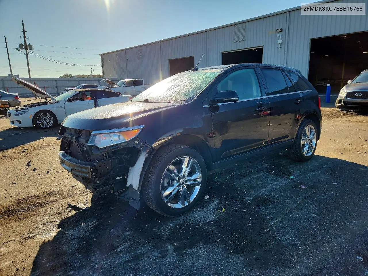 FORD EDGE 2014, VIN 2FMDK3KC7EBB16768