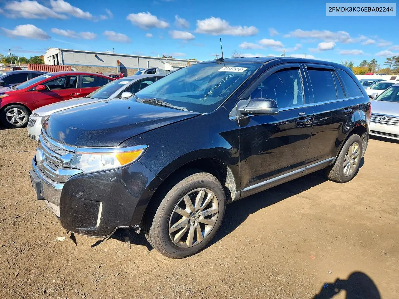 FORD EDGE 2014, VIN 2FMDK3KC6EBA02244