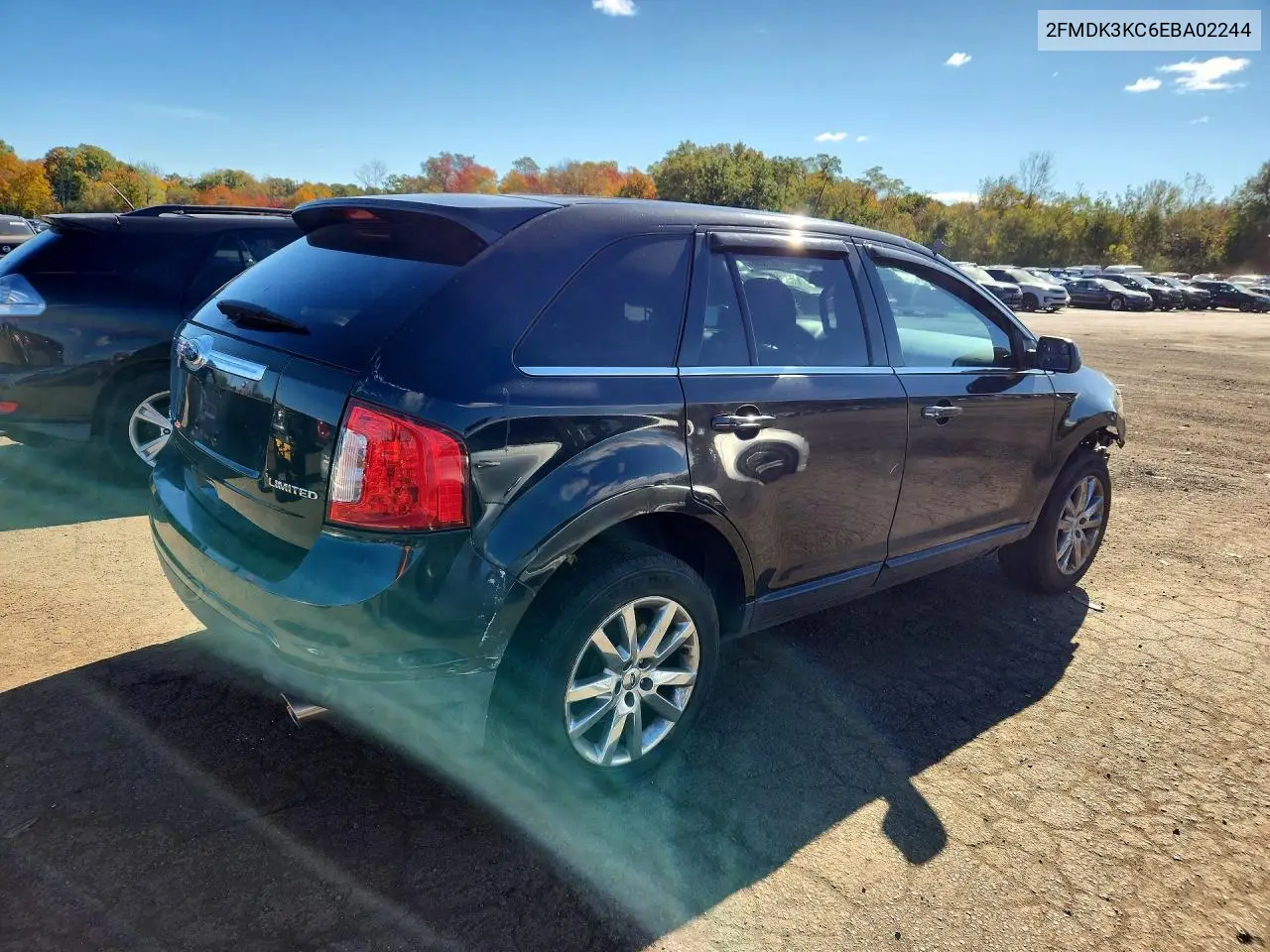 2014 FORD EDGE VIN 2FMDK3KC6EBA02244 — фото 3