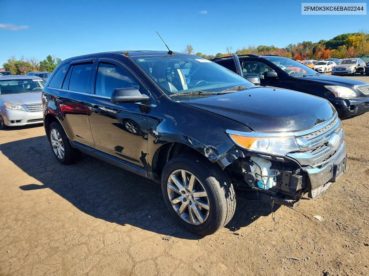 2014 FORD EDGE VIN 2FMDK3KC6EBA02244 — фото 4