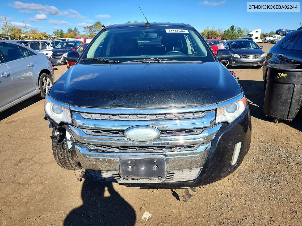 2014 FORD EDGE VIN 2FMDK3KC6EBA02244 — фото 5