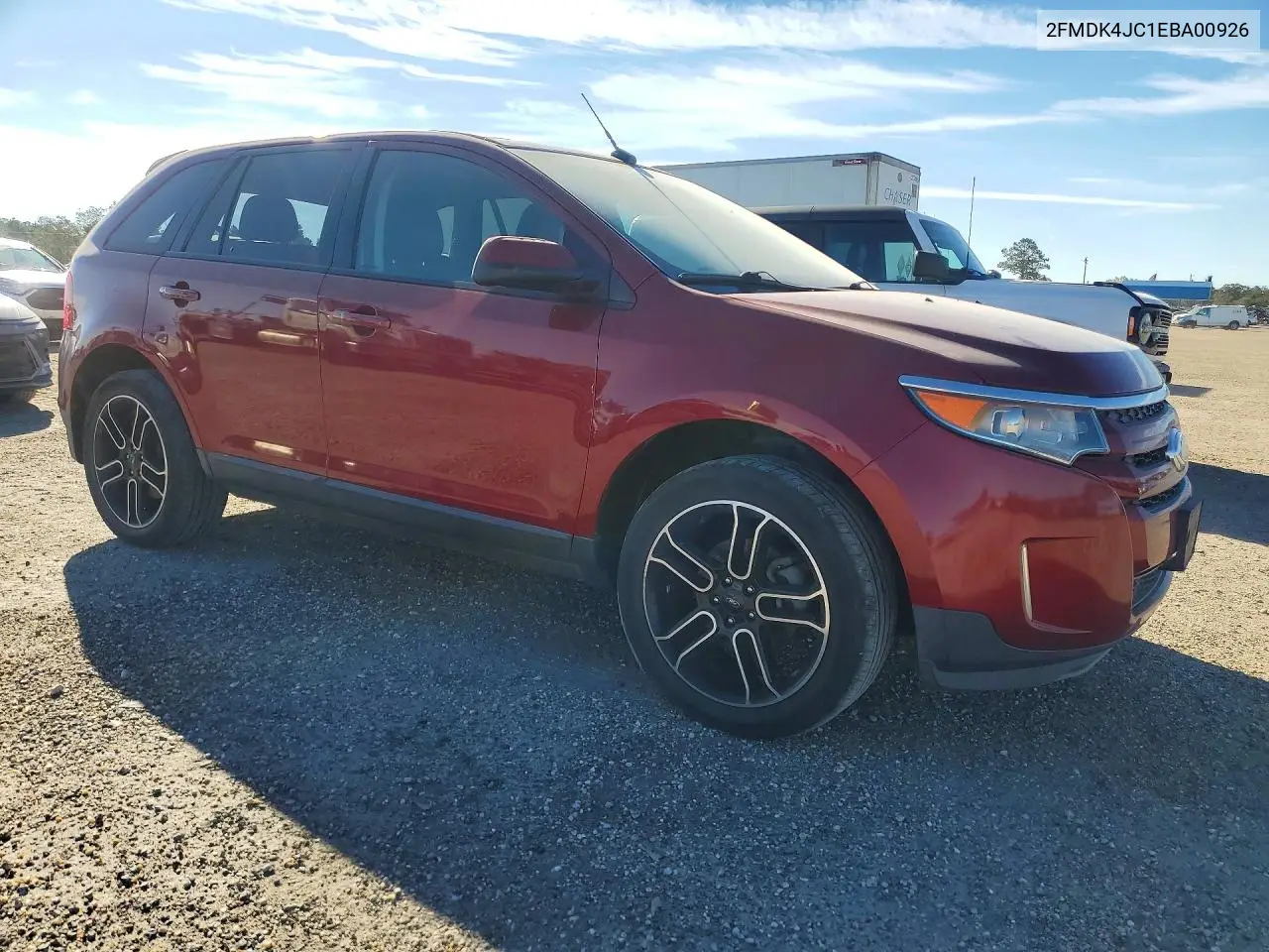 2014 FORD EDGE VIN 2FMDK4JC1EBA00926 — фото 4