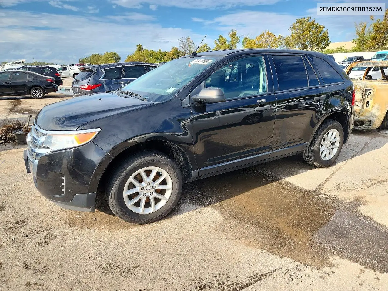 FORD EDGE 2014, VIN 2FMDK3GC9EBB35766