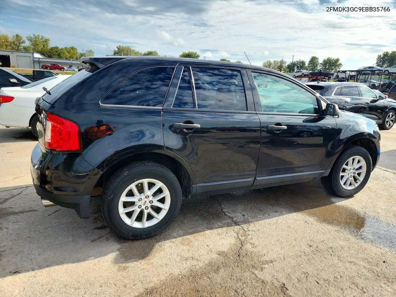 2014 FORD EDGE VIN 2FMDK3GC9EBB35766 — фото 3