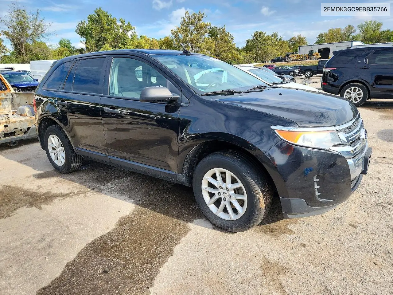 2014 FORD EDGE VIN 2FMDK3GC9EBB35766 — фото 4