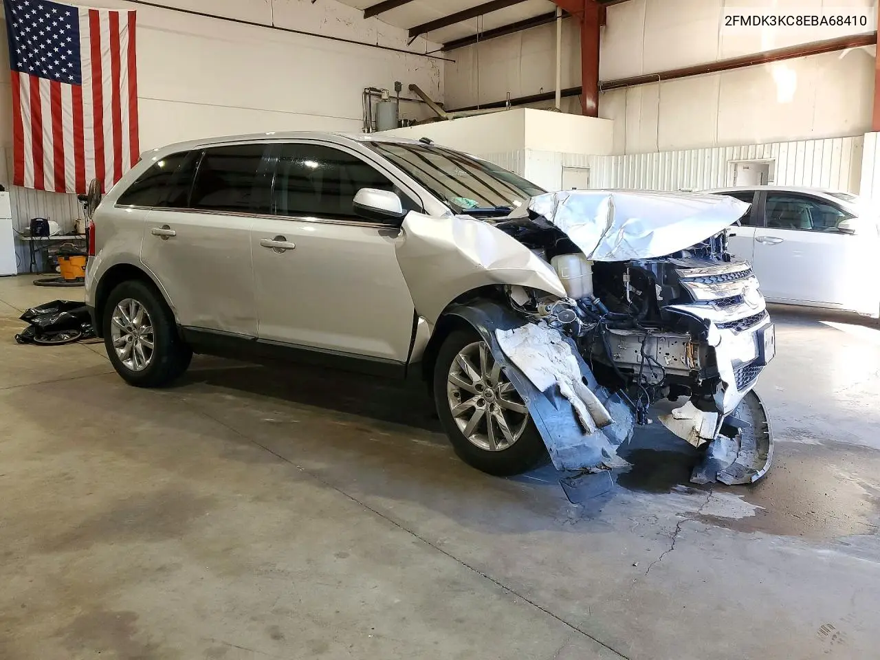 2014 FORD EDGE VIN 2FMDK3KC8EBA68410 — фото 4