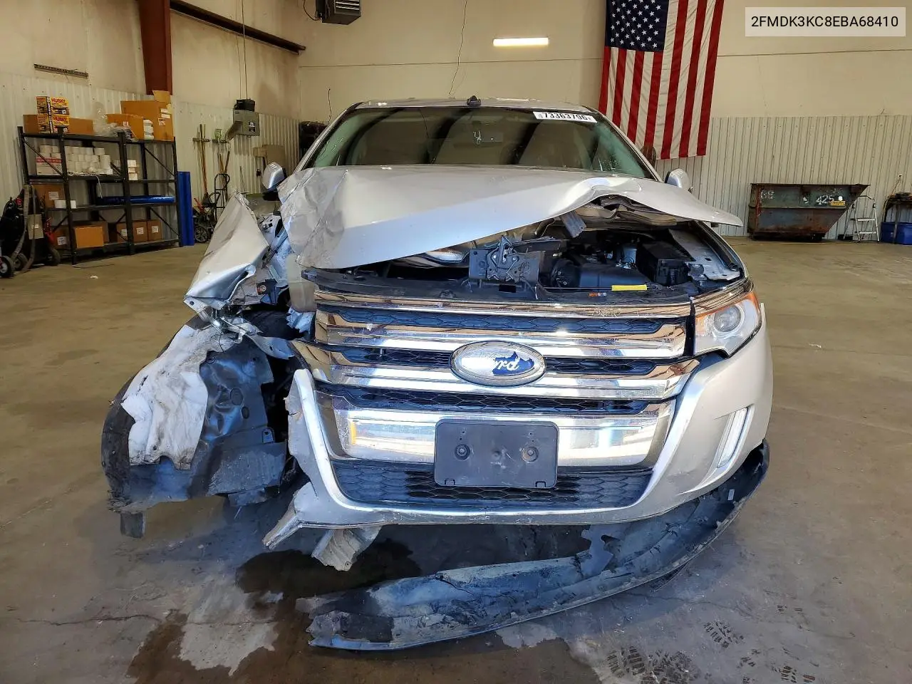2014 FORD EDGE VIN 2FMDK3KC8EBA68410 — фото 5