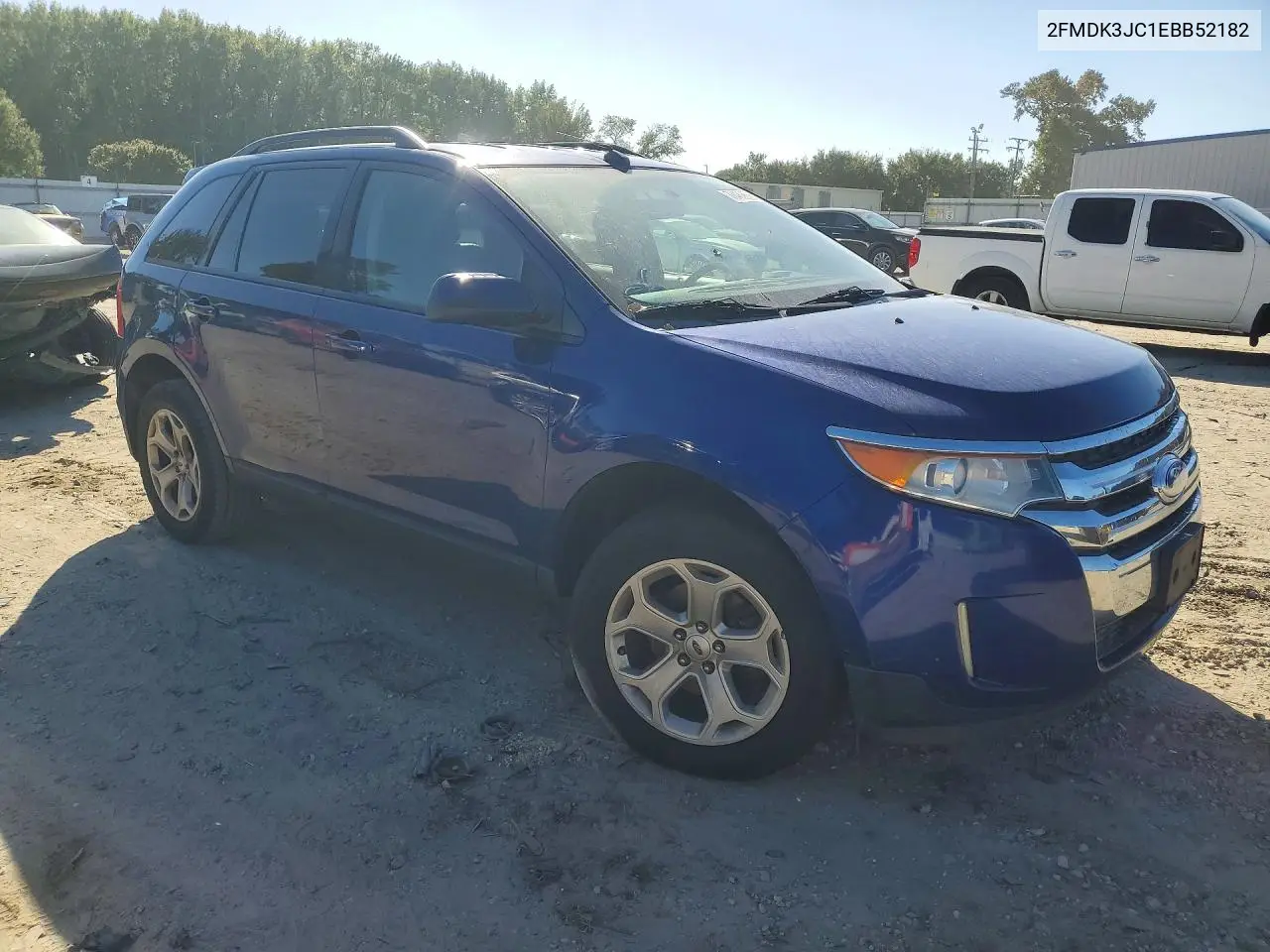 2014 FORD EDGE VIN 2FMDK3JC1EBB52182 — фото 4