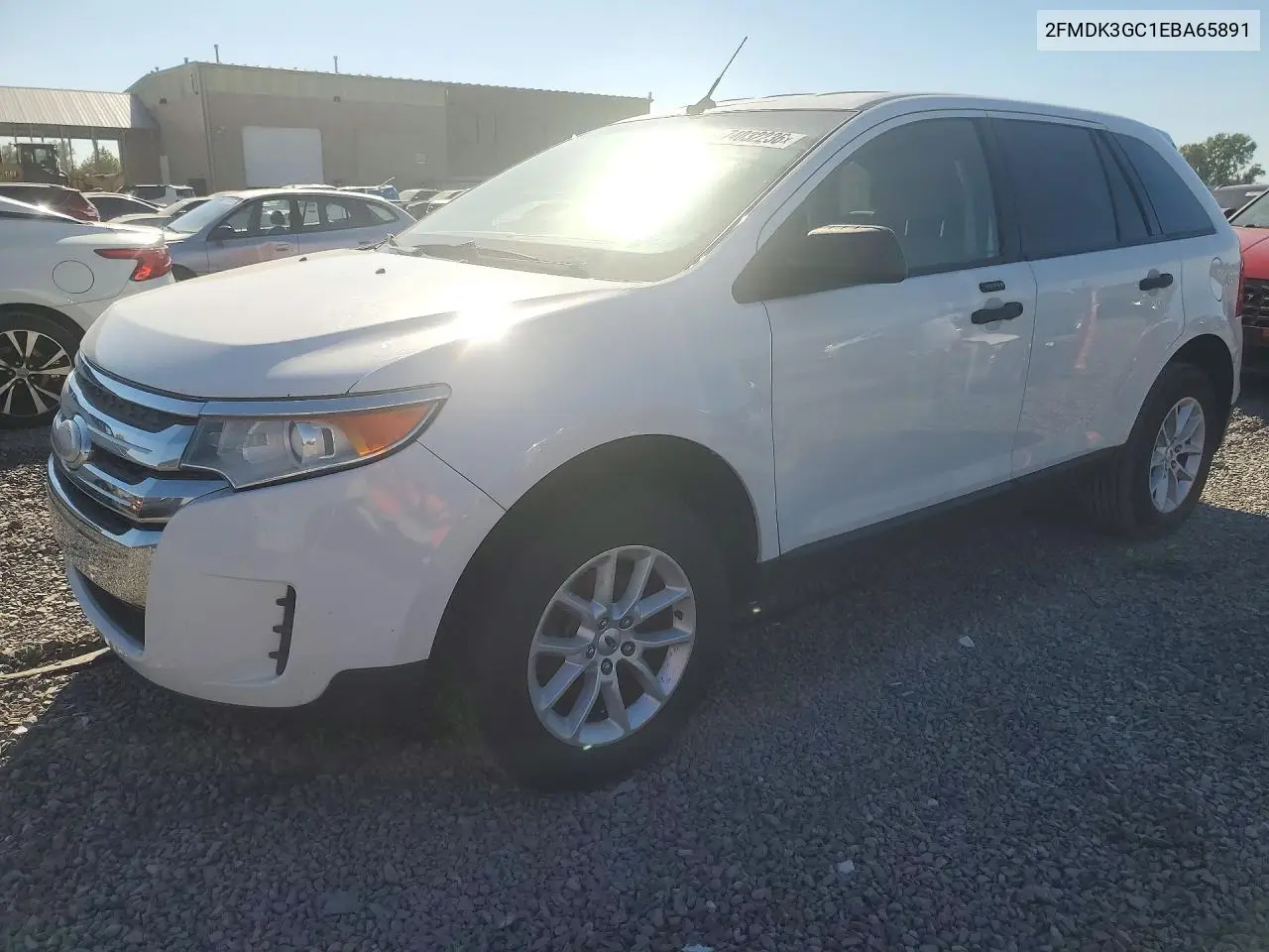 FORD EDGE 2014, VIN 2FMDK3GC1EBA65891