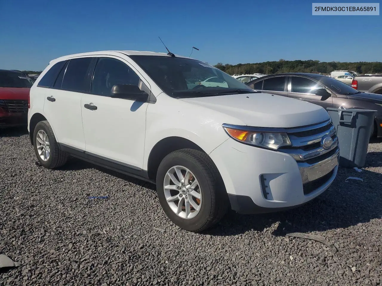 2014 FORD EDGE VIN 2FMDK3GC1EBA65891 — фото 4