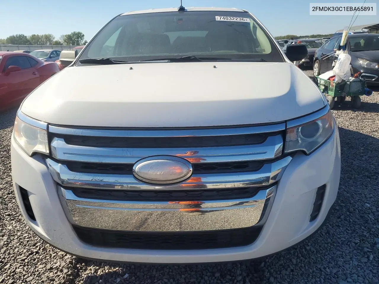 2014 FORD EDGE VIN 2FMDK3GC1EBA65891 — фото 5