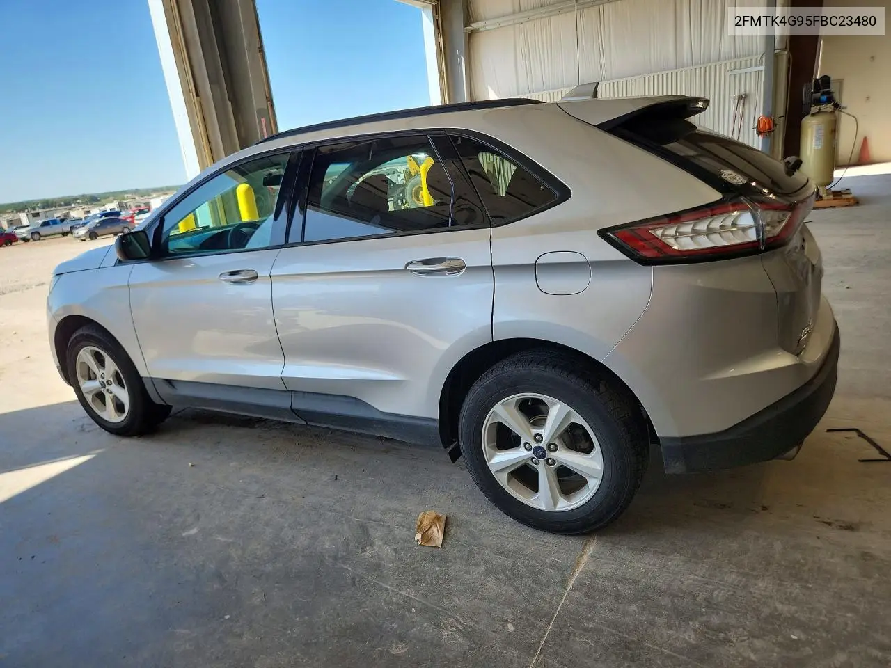 2015 FORD EDGE VIN 2FMTK4G95FBC23480 — фото 2