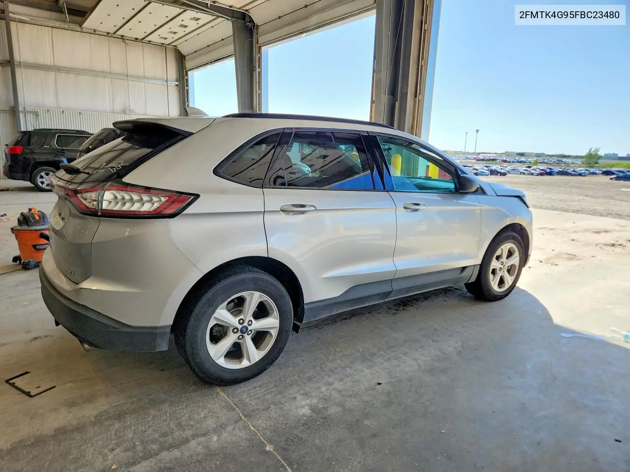 2015 FORD EDGE VIN 2FMTK4G95FBC23480 — фото 3