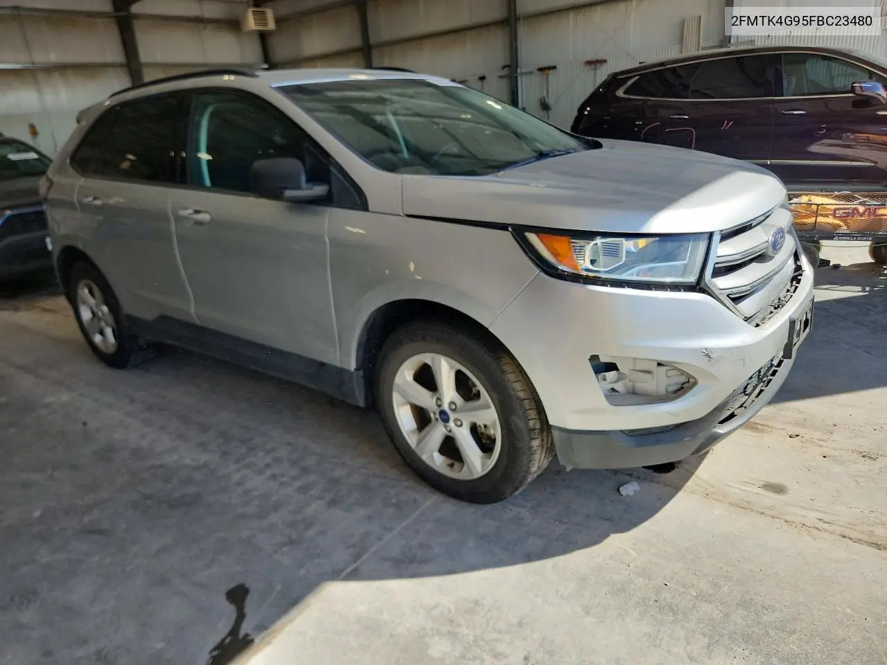 2015 FORD EDGE VIN 2FMTK4G95FBC23480 — фото 4