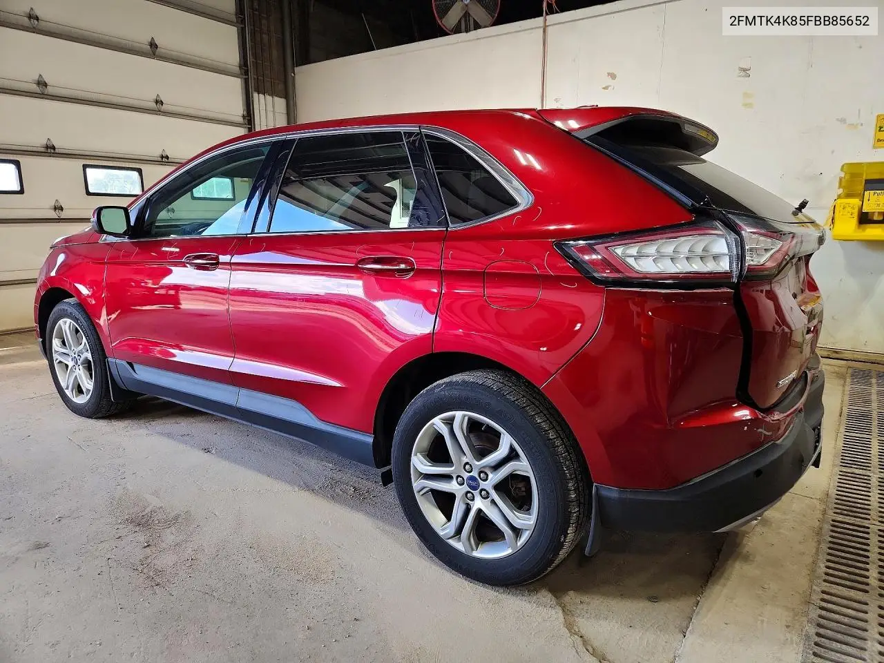 2015 FORD EDGE VIN 2FMTK4K85FBB85652 — фото 2