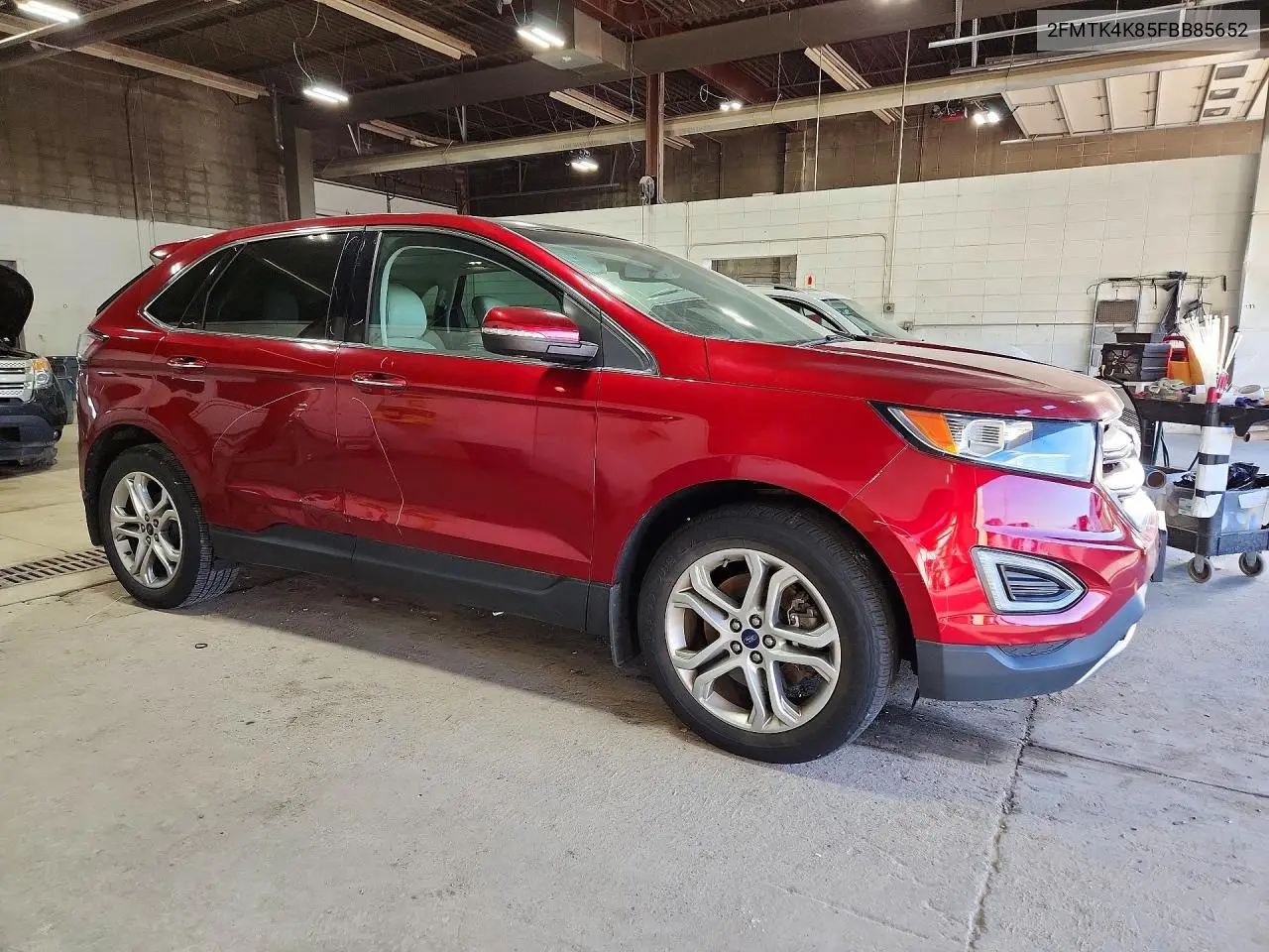 2015 FORD EDGE VIN 2FMTK4K85FBB85652 — фото 4