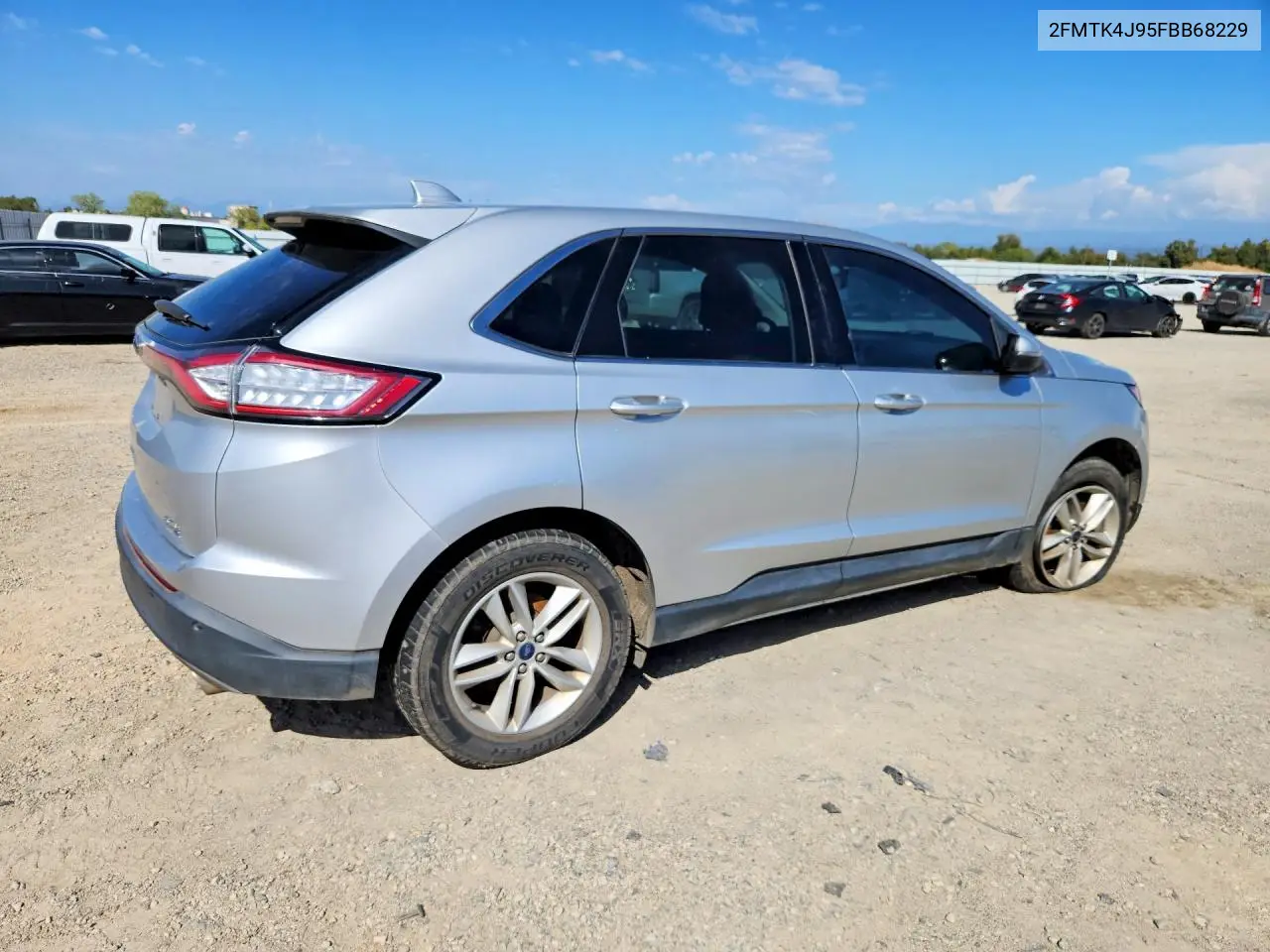 2015 FORD EDGE VIN 2FMTK4J95FBB68229 — фото 3