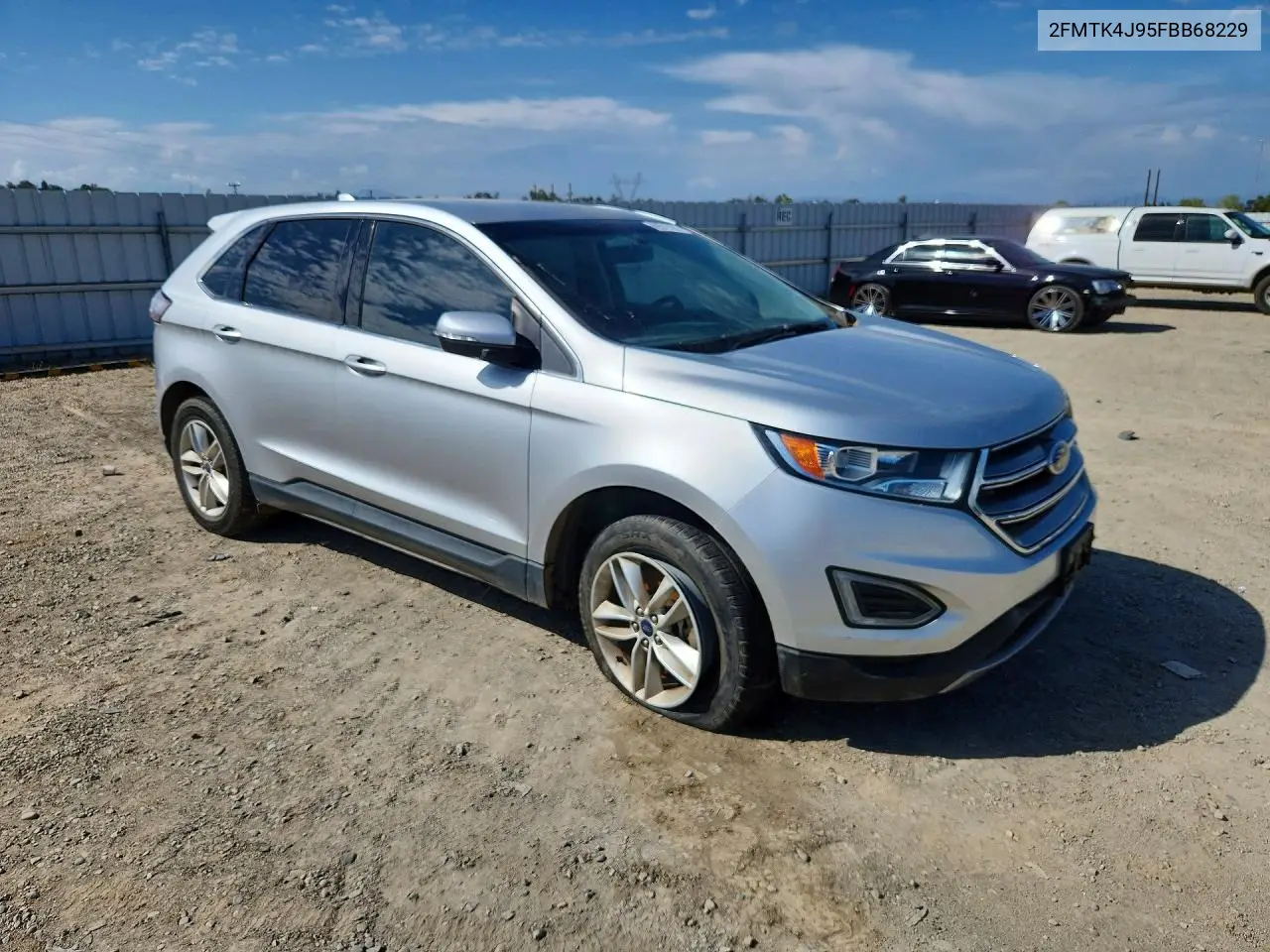 2015 FORD EDGE VIN 2FMTK4J95FBB68229 — фото 4