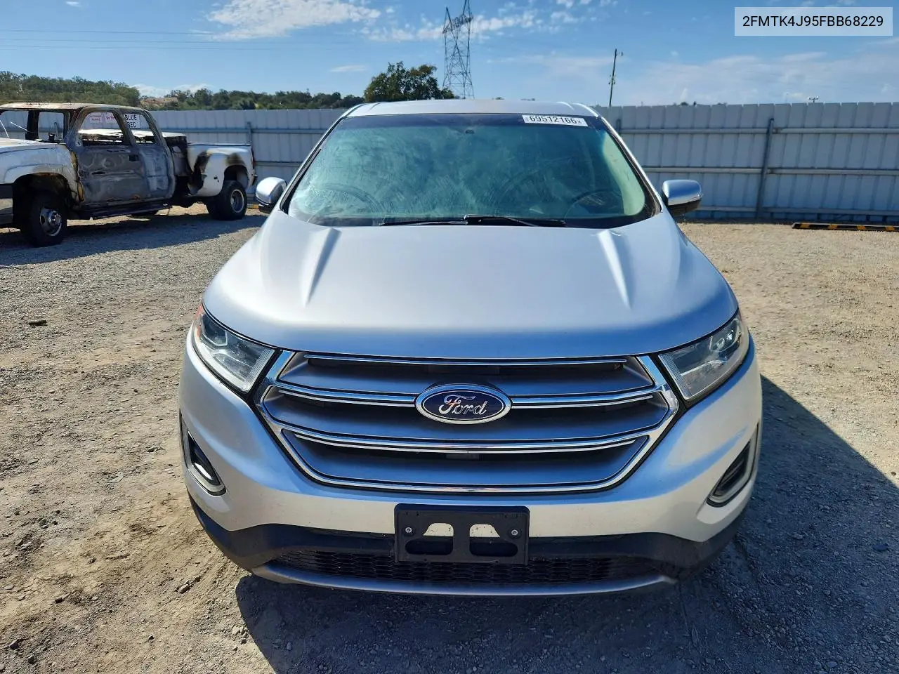 2015 FORD EDGE VIN 2FMTK4J95FBB68229 — фото 5