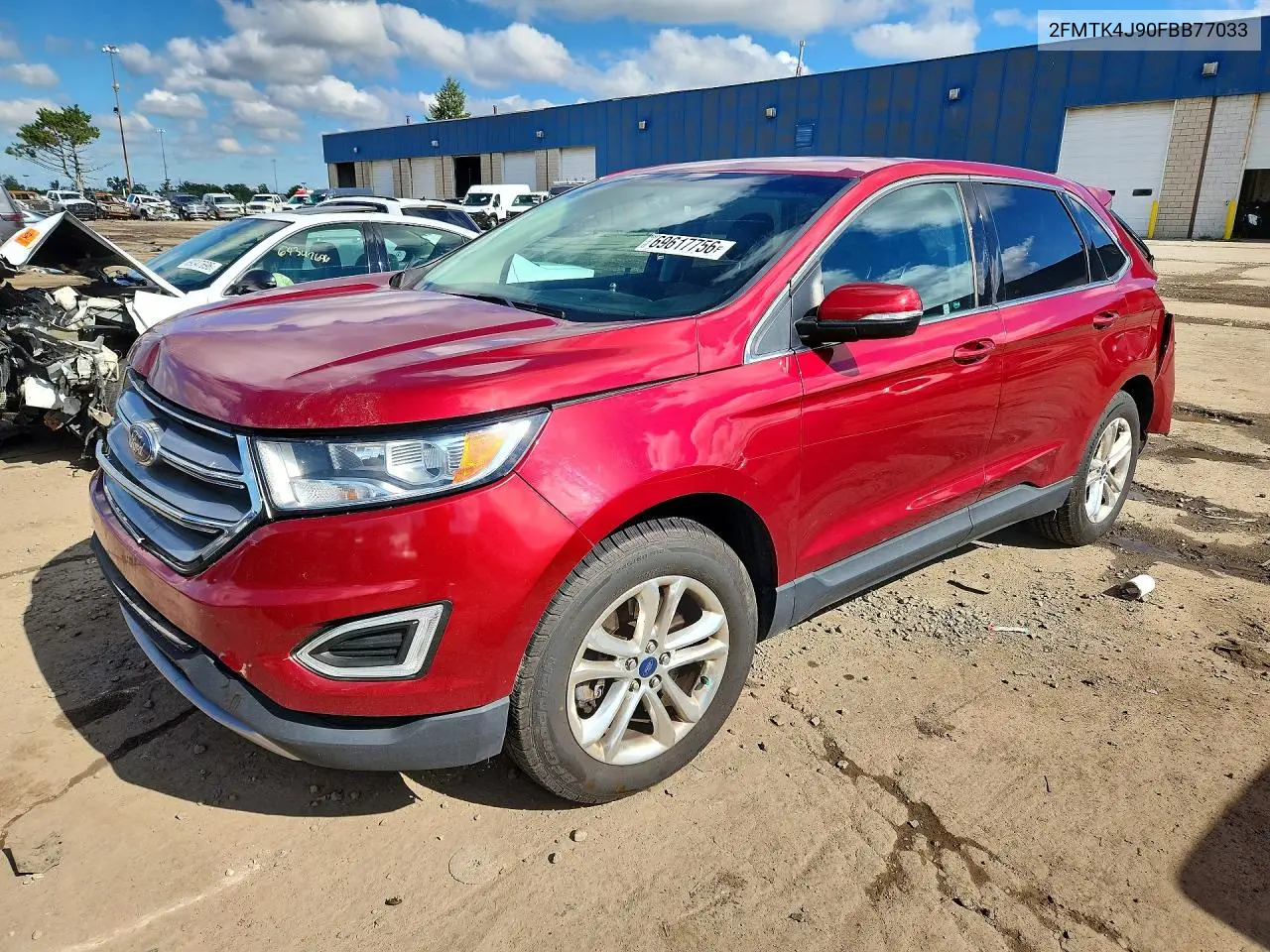 FORD EDGE 2015, VIN 2FMTK4J90FBB77033