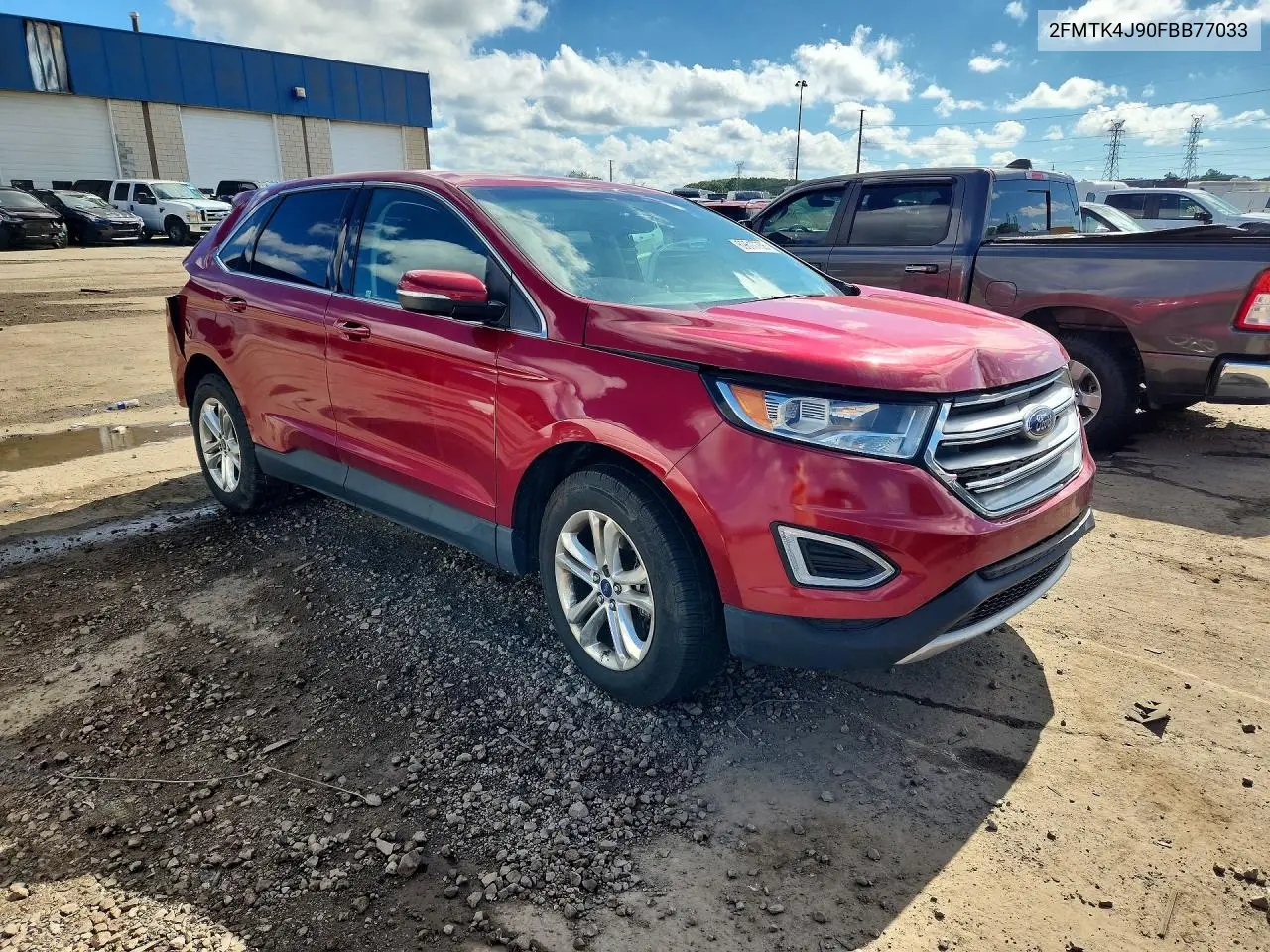2015 FORD EDGE VIN 2FMTK4J90FBB77033 — фото 4