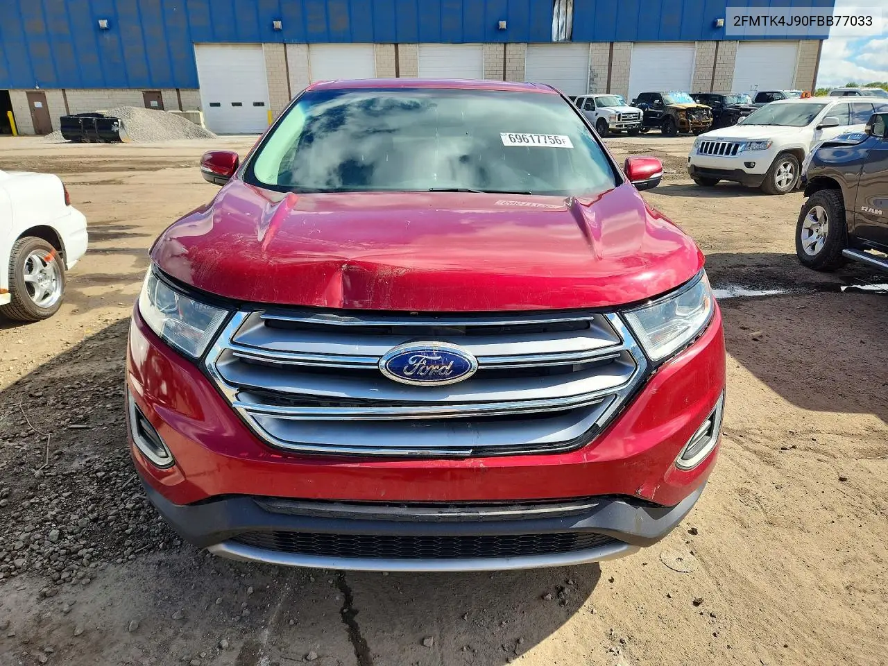 2015 FORD EDGE VIN 2FMTK4J90FBB77033 — фото 5