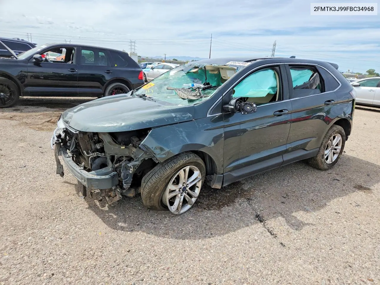 FORD EDGE 2015, VIN 2FMTK3J99FBC34968
