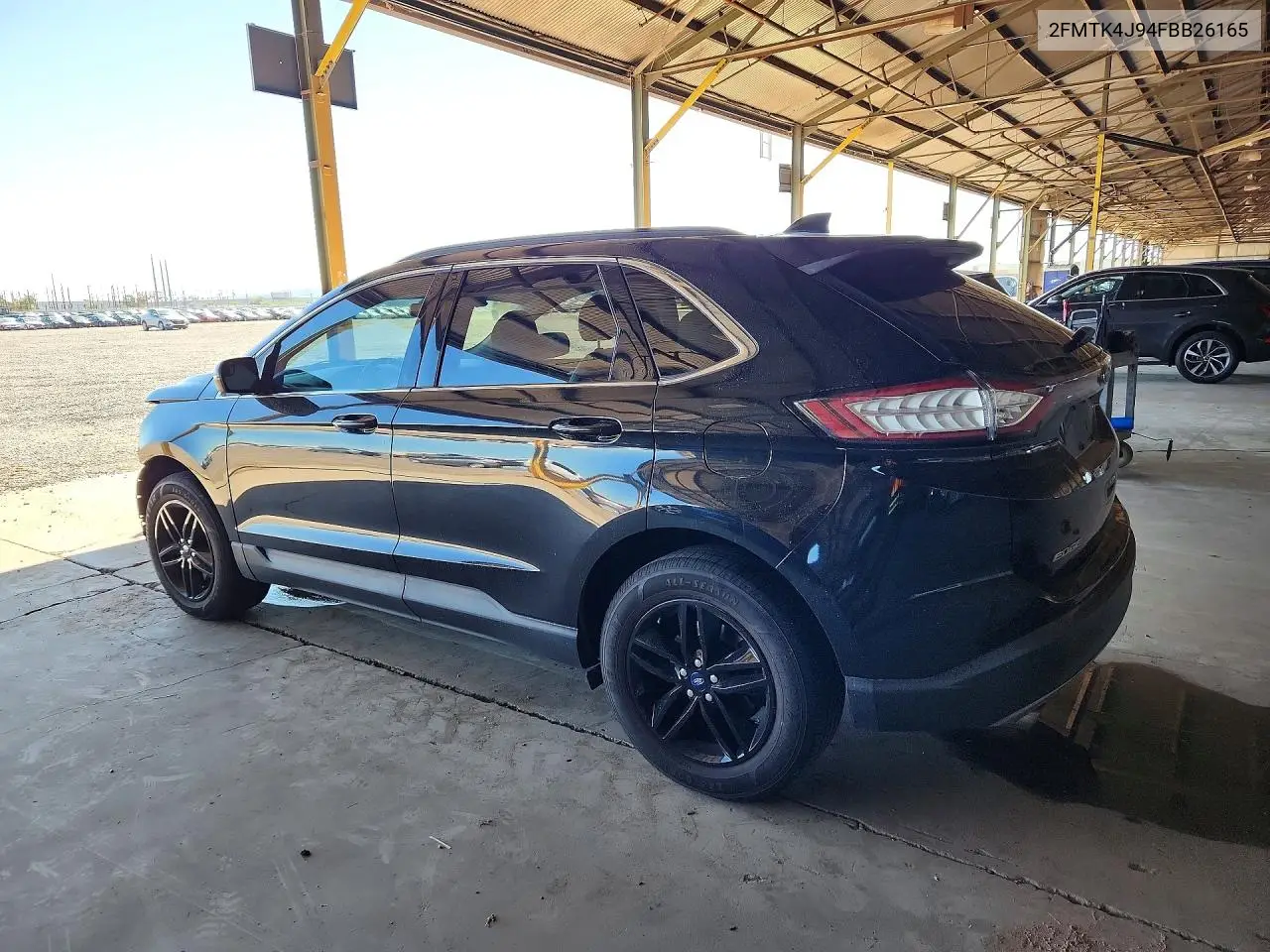 2015 FORD EDGE VIN 2FMTK4J94FBB26165 — фото 2