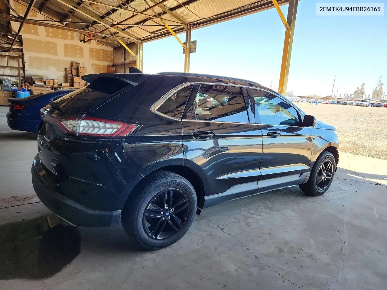2015 FORD EDGE VIN 2FMTK4J94FBB26165 — фото 3