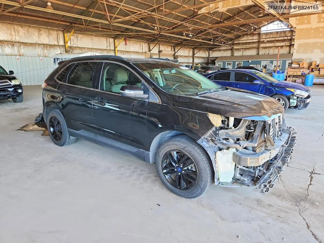 2015 FORD EDGE VIN 2FMTK4J94FBB26165 — фото 4