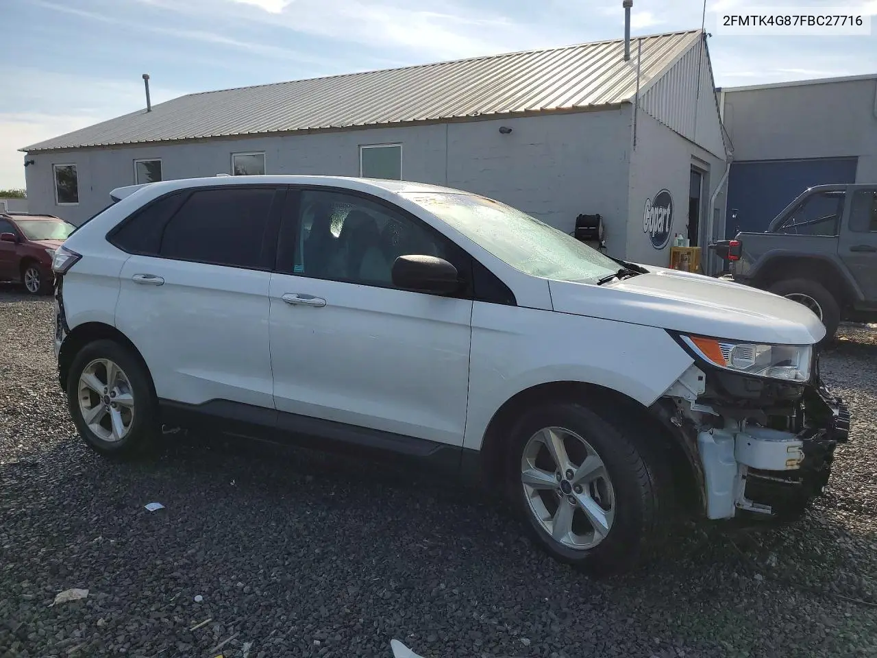 2015 FORD EDGE VIN 2FMTK4G87FBC27716 — фото 4