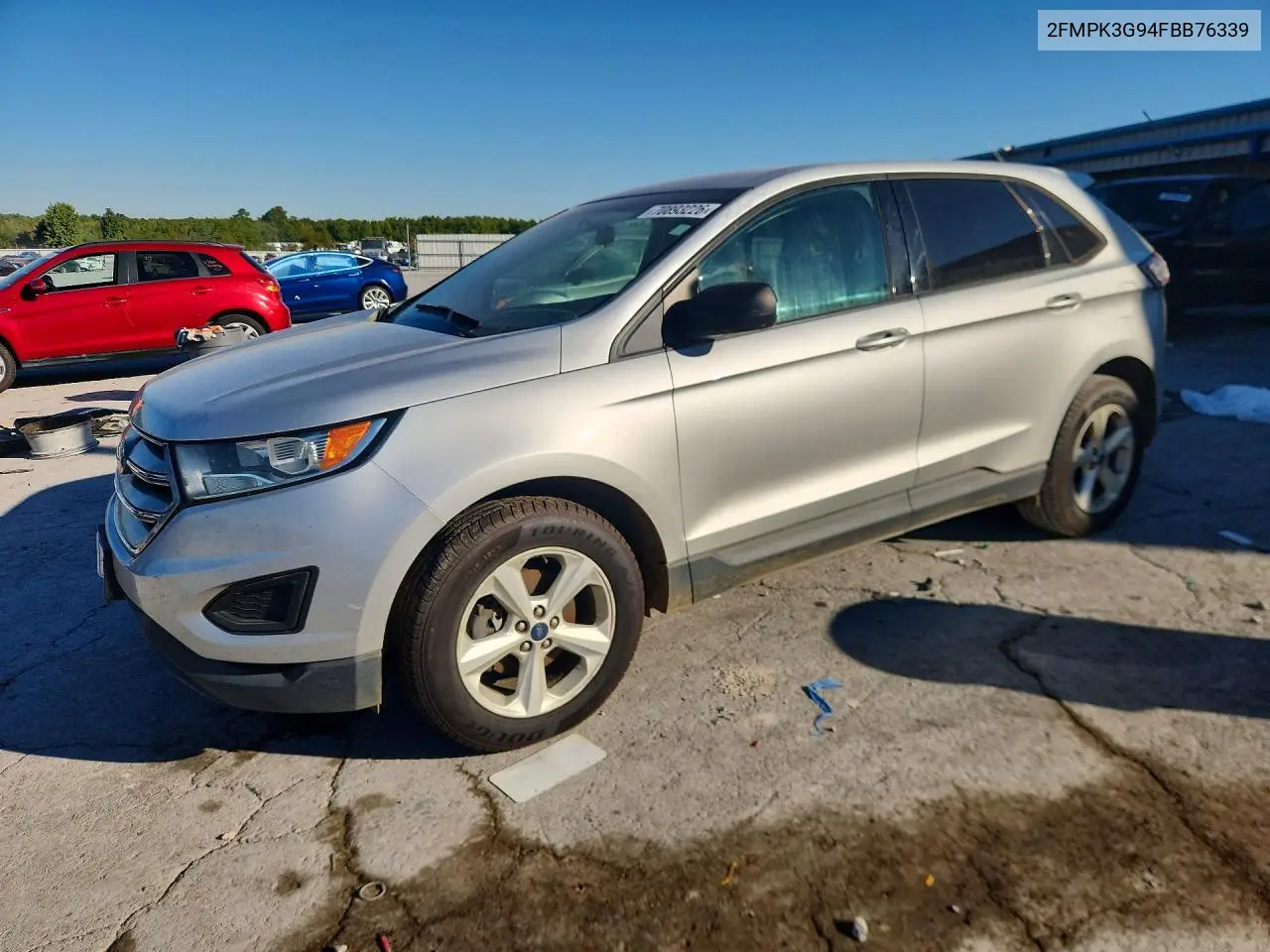 FORD EDGE 2015, VIN 2FMPK3G94FBB76339