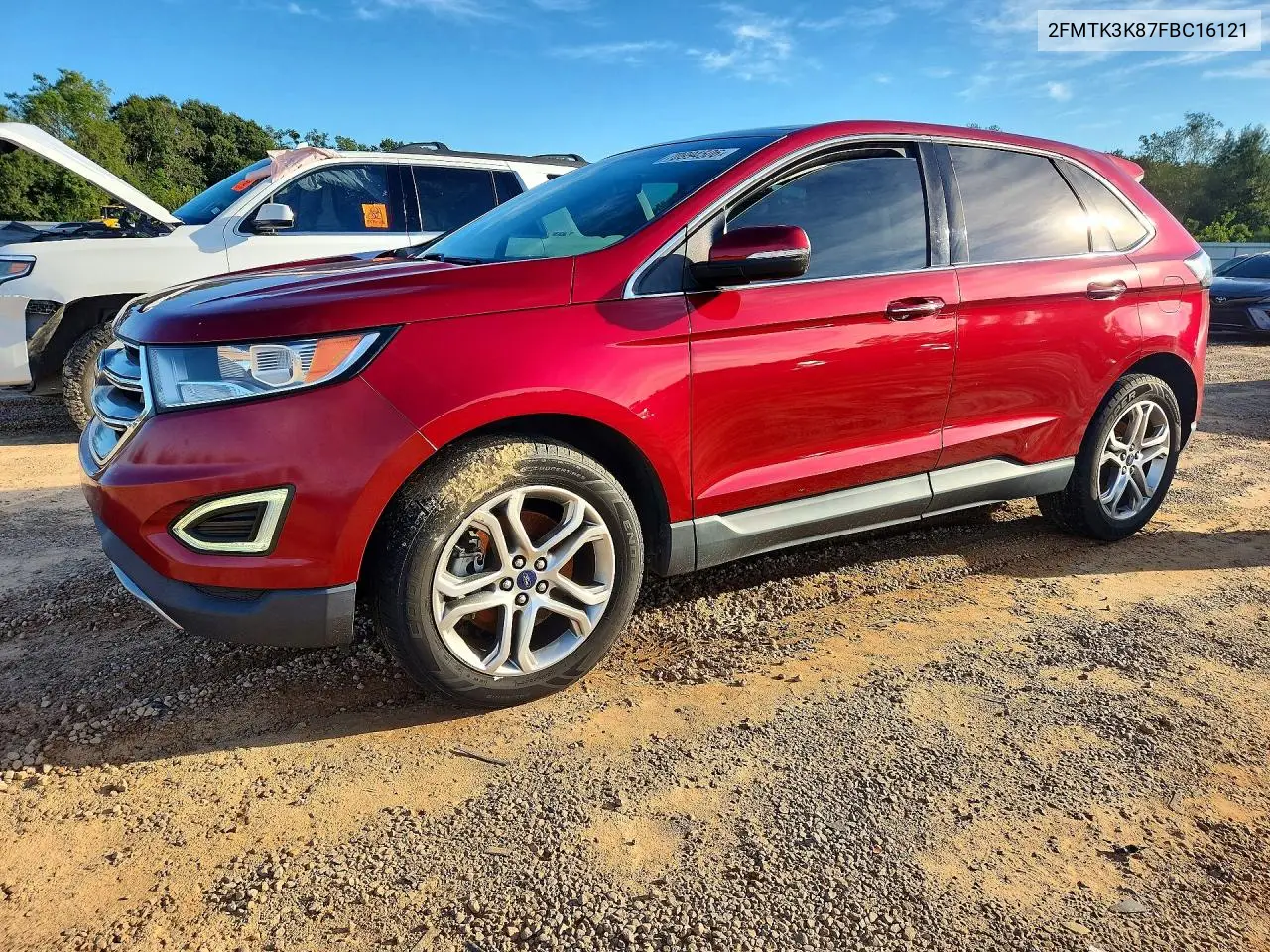 FORD EDGE 2015, VIN 2FMTK3K87FBC16121