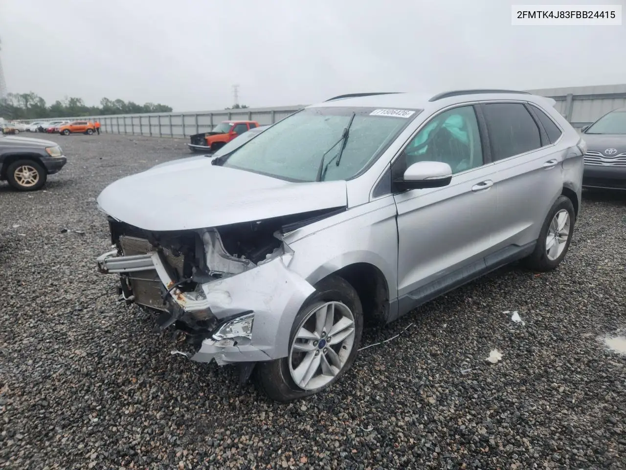 FORD EDGE 2015, VIN 2FMTK4J83FBB24415