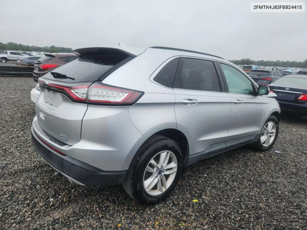 2015 FORD EDGE VIN 2FMTK4J83FBB24415 — фото 3