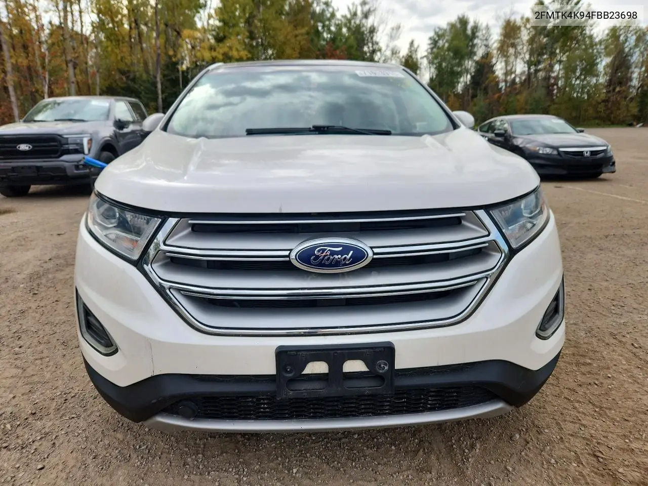 2015 FORD EDGE VIN 2FMTK4K94FBB23698 — фото 5