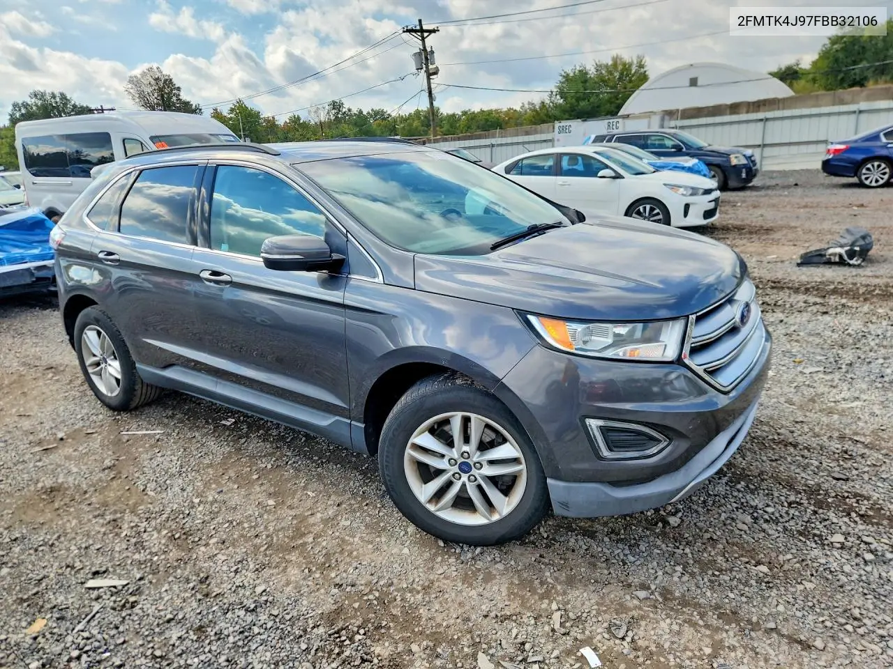 2015 FORD EDGE VIN 2FMTK4J97FBB32106 — фото 4