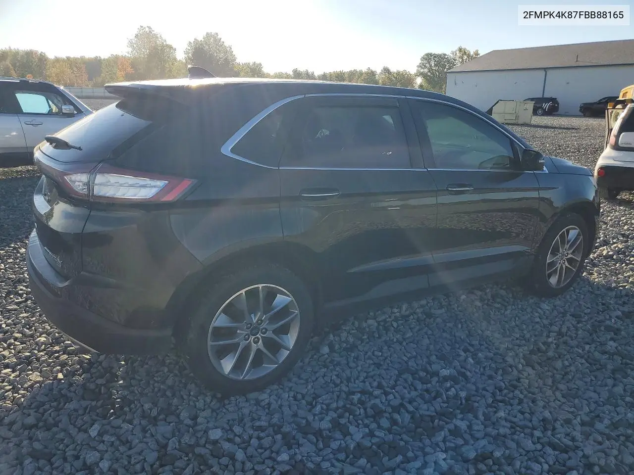 2015 FORD EDGE VIN 2FMPK4K87FBB88165 — фото 3