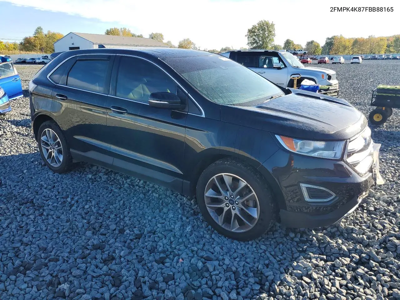 2015 FORD EDGE VIN 2FMPK4K87FBB88165 — фото 4