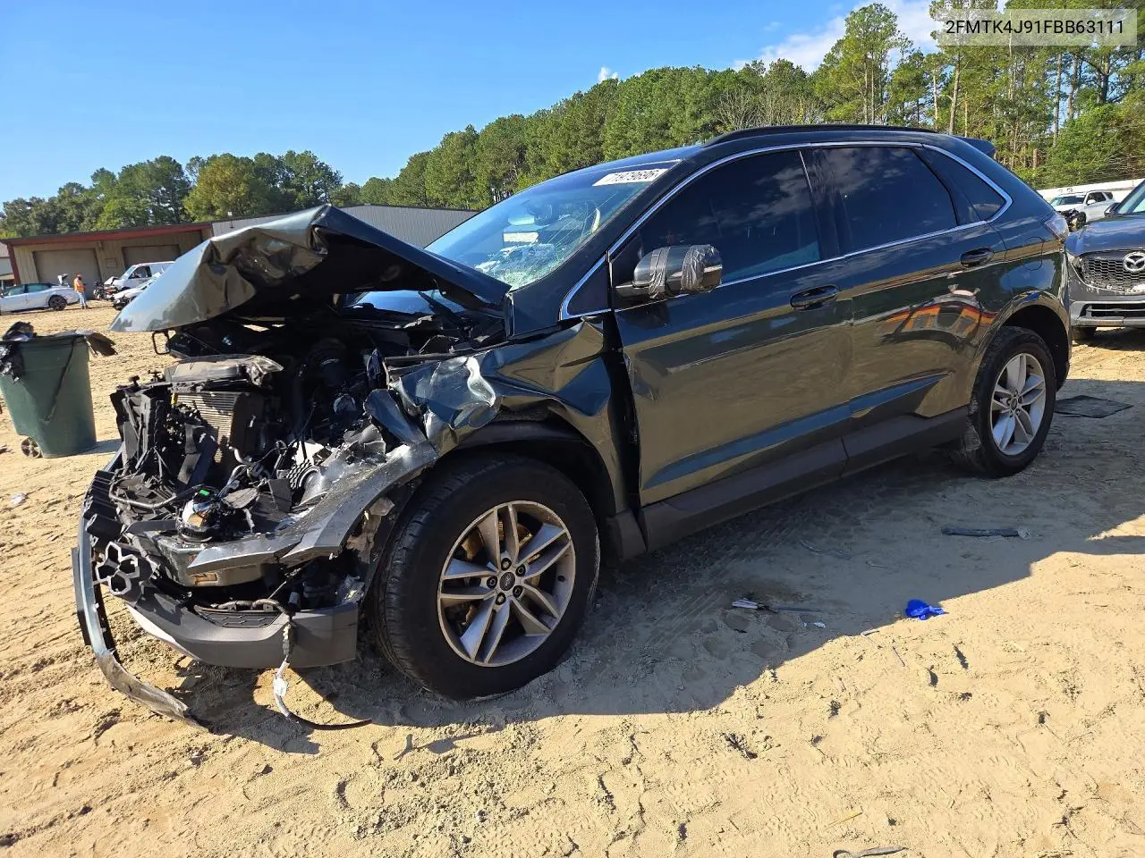 FORD EDGE 2015, VIN 2FMTK4J91FBB63111