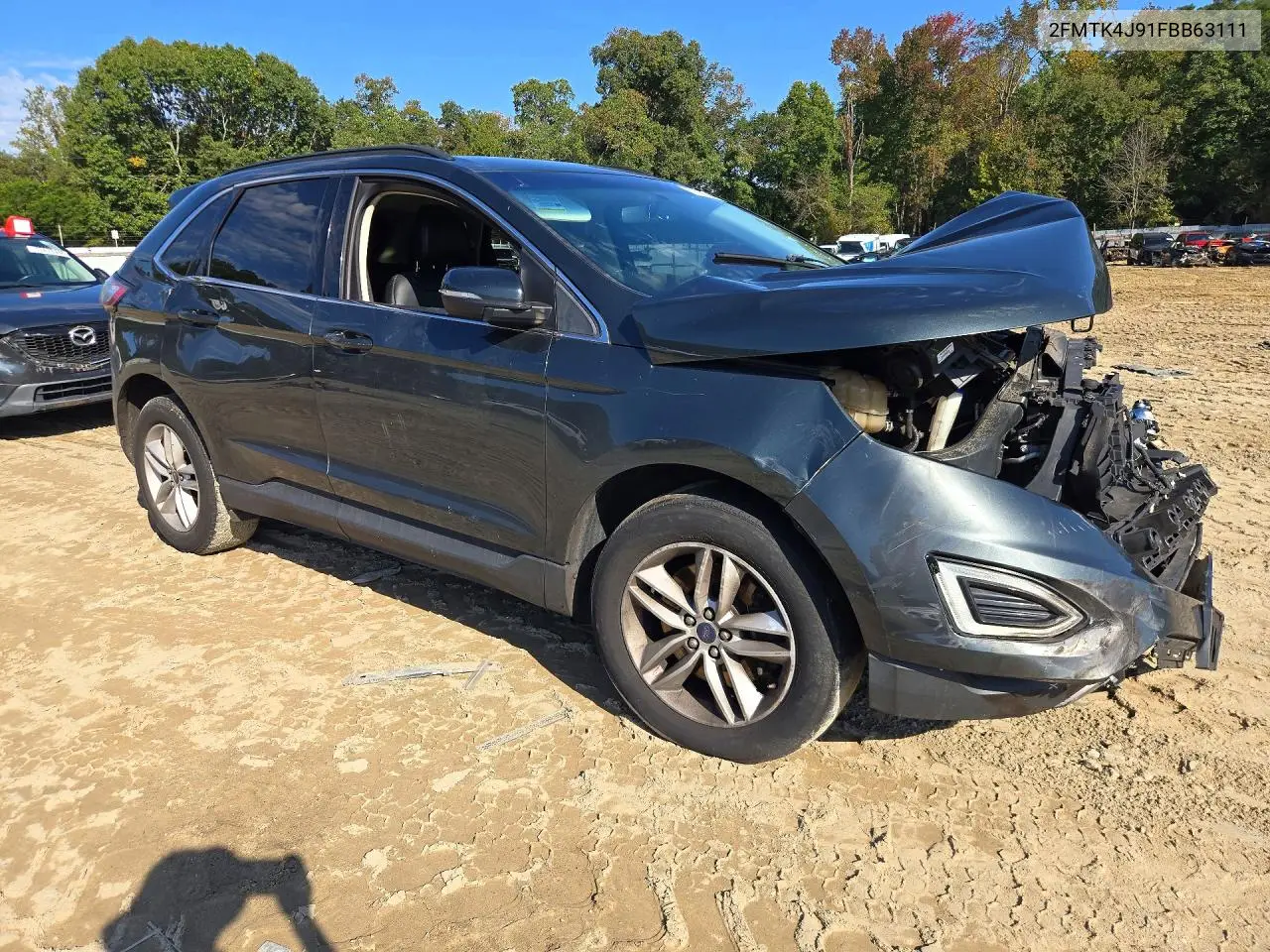 2015 FORD EDGE VIN 2FMTK4J91FBB63111 — фото 4