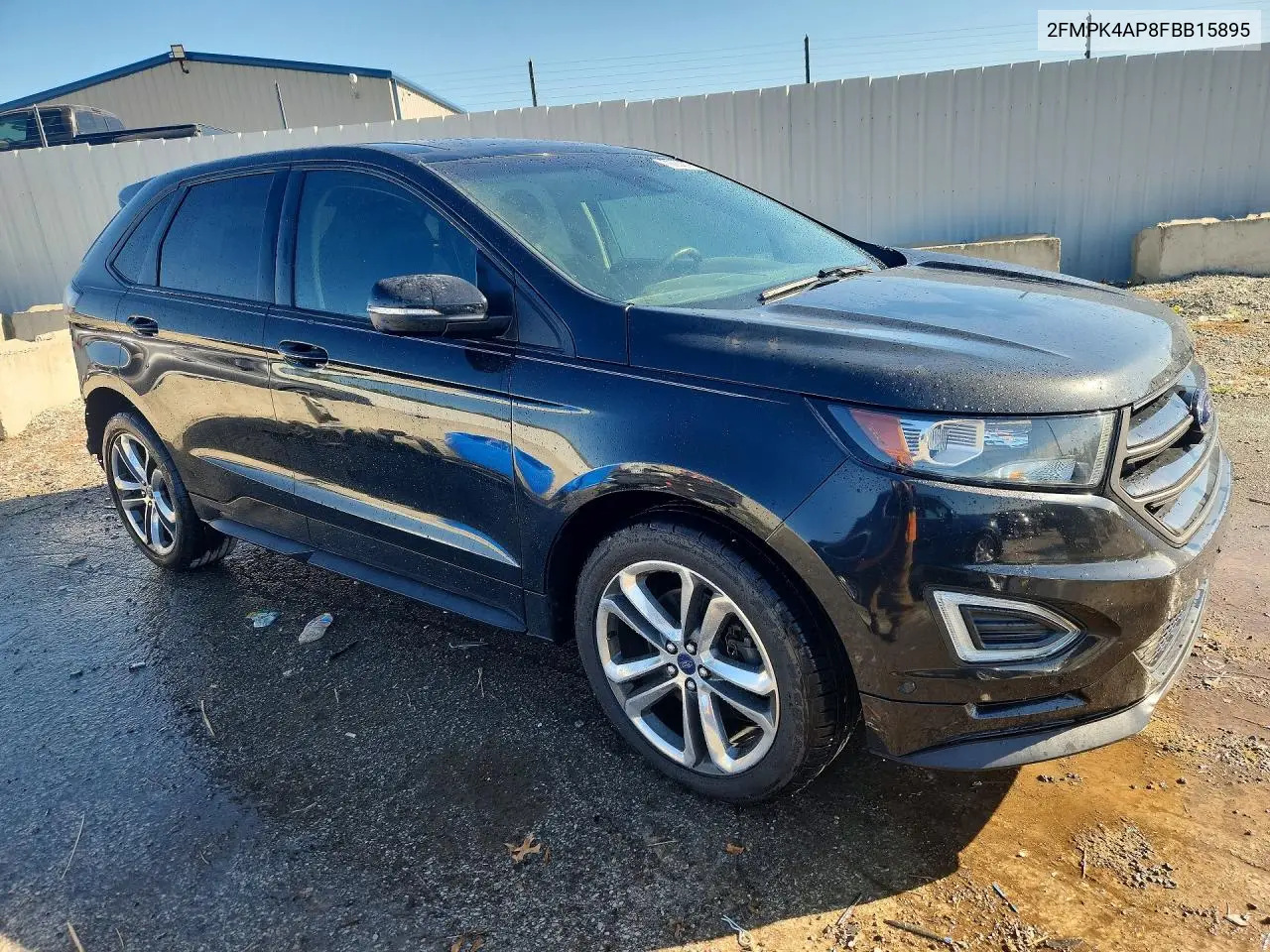 2015 FORD EDGE VIN 2FMPK4AP8FBB15895 — фото 4