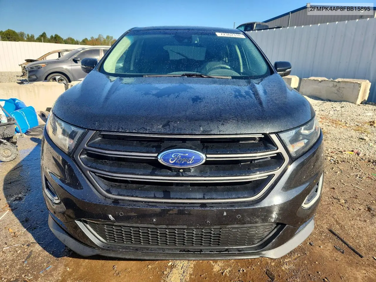 2015 FORD EDGE VIN 2FMPK4AP8FBB15895 — фото 5