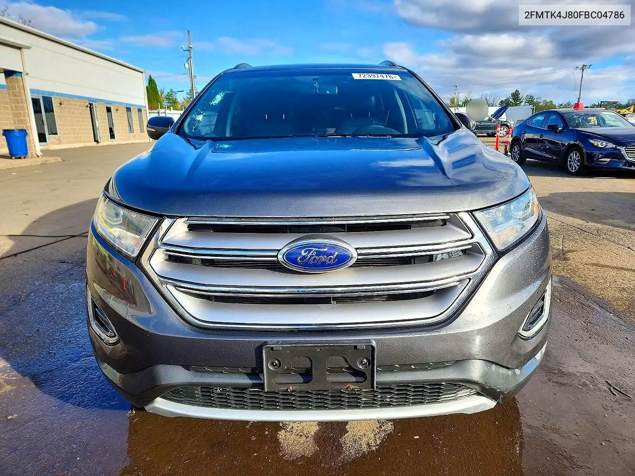 2015 FORD EDGE VIN 2FMTK4J80FBC04786 — фото 5