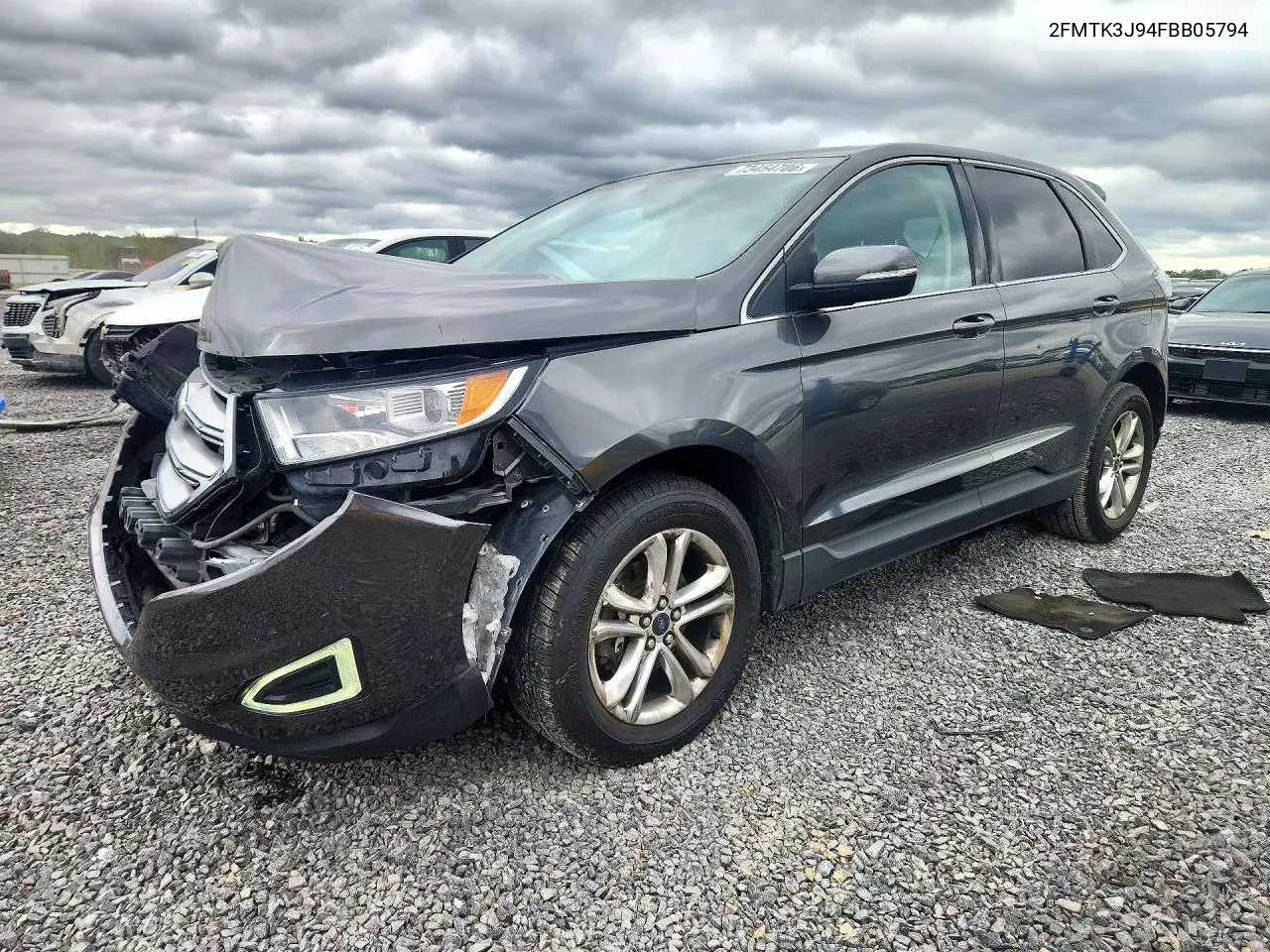 FORD EDGE 2015, VIN 2FMTK3J94FBB05794