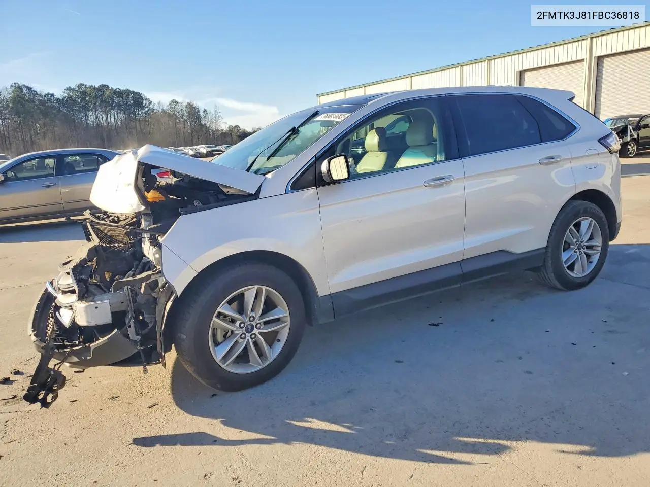 FORD EDGE 2015, VIN 2FMTK3J81FBC36818